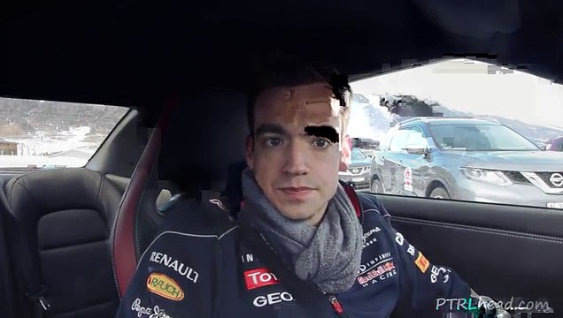 Nissan GT-R Schnee Snow Drifting