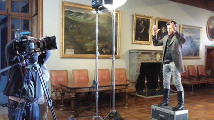 Vincent Niclo a  tourné son nouveau clip en Isère