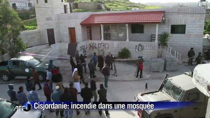 Cisjordanie: incendie apparemment criminel dans une mosquée