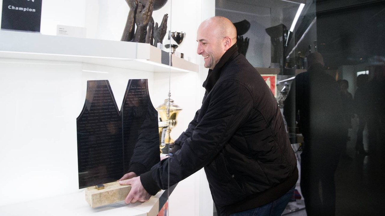 FC Barcelona Bàsquet: entrega del trofeu de les 1.000 victòries ACB al Museu del Barça