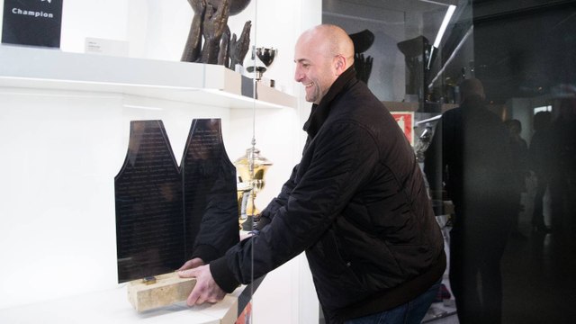 FC Barcelona Basket: Entrega del trofeo 1.000 victorias ACB al Museo del FC Barcelona