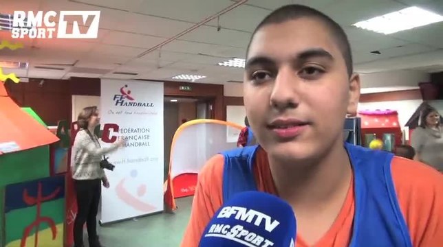 Handball / Sport à l'hôpital avec Omeyer et Barachet - 25/02