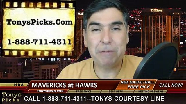 Atlanta Hawks vs. Dallas Mavericks Free Pick Prediction NBA Pro Basketball Odds Preview 2-25-2015