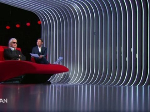 Le divan de Marc-Olivier Fogiel - Karl Lagerfeld : Gentil n'a qu'un oeil