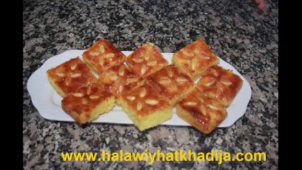 طريقة عمل البسبوسة