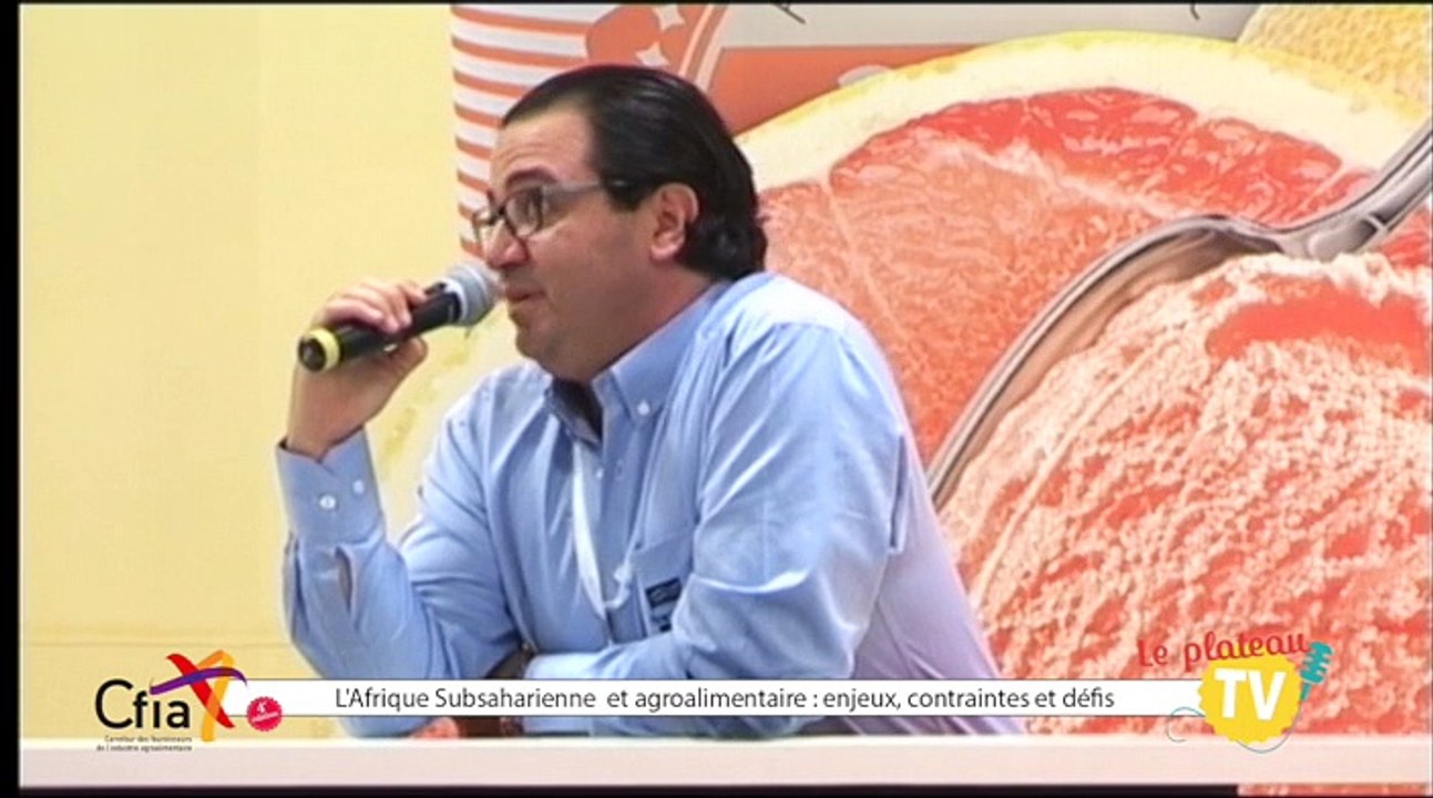 Emission TV CFIA Maroc 2014 - L'Afrique Subsaharienne et agroalimentaire : enjeux, contraintes et défis