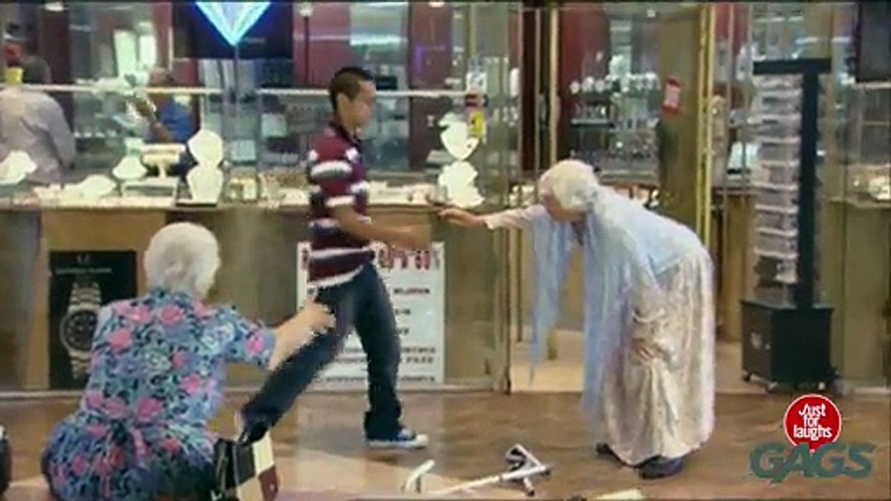 Naughty Old Lady Dancing - Throwback Thursday