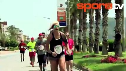 Alanya'da renkli görüntüler