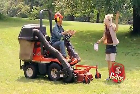 JFL Hidden Camera Pranks and Gags - Mower Man VS Extinct Plant