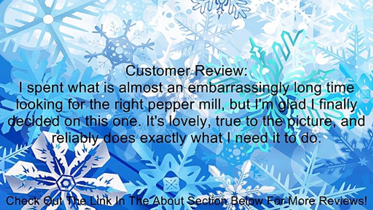 Olde Thompson 10-Inch Imperial Walnut Peppermill Review