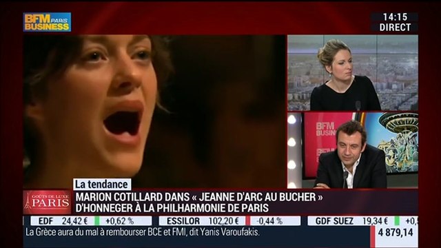 La tendance culturelle: Marion Cotillard dans Jeanne d'arc au bûcher d'Honneger à la Philharmonie de Paris – 25/02