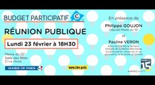 Réunion Budget Participatif du 23 Février 2015