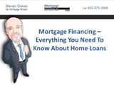Mortgage Financing – Everything You Need To Know About Home Loans