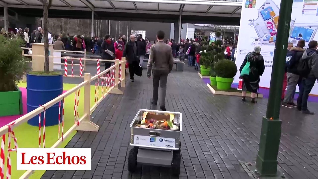 Salon de l'Agriculture : l'âne automatisé Baudet-Rob colonisera-t-il les champs ?
