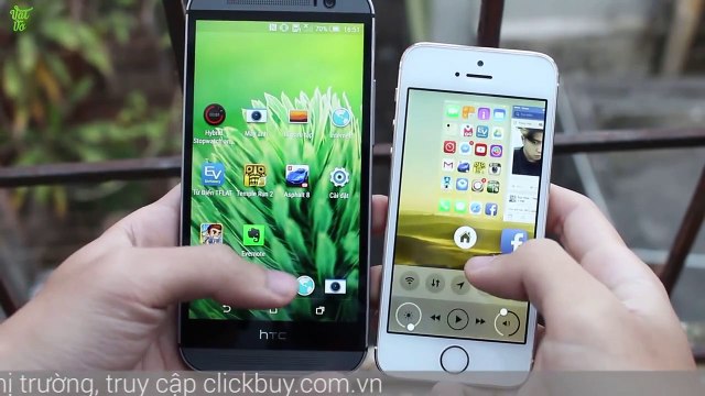[Review dạo] So sánh chi tiết HTC One M8 và iPhone 5s