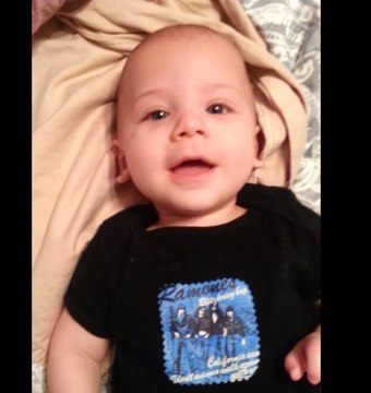 Baby Evan Laughs at All His Dad's Jokes