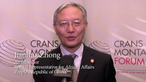 JIANHUA ZHONG - Crans Montana Forum (Jean-Paul Carteron) - Bruxelles 2014