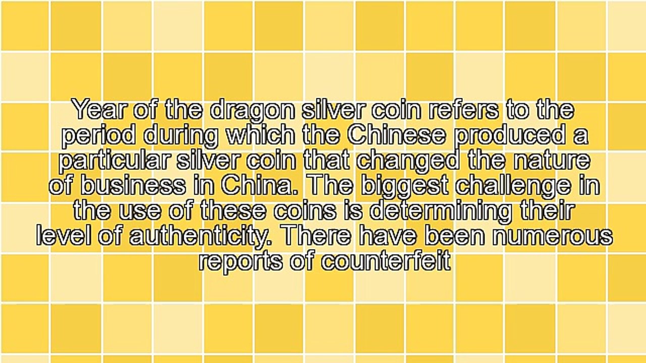 Learning More About Year Of The Dragon Silver Coin