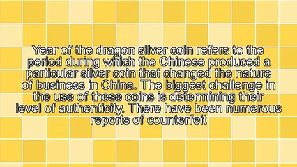 Learning More About Year Of The Dragon Silver Coin