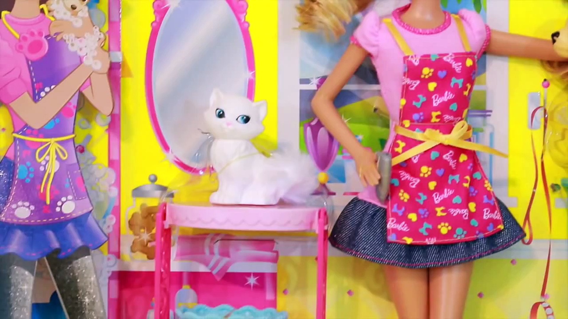⁣Barbie Pet Stylist AllToyCollector I Can Be Barbie Doll Pet Salon Toys Toy Review