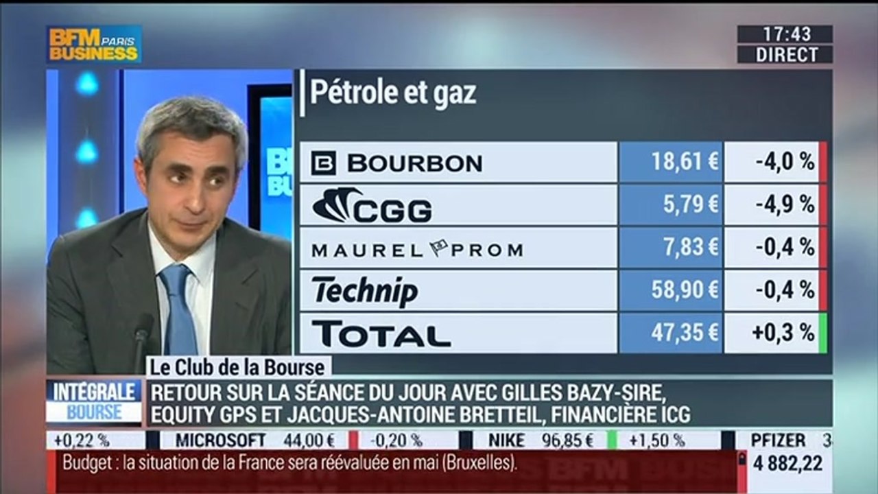 Le Club de la Bourse: Jacques-Antoine Bretteil, Gilles Bazy-Sire et Jérôme Vinerier - 25/02