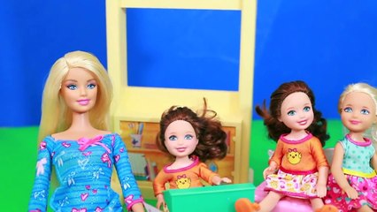 BARBIE SCHOOL Disney Frozen KIDS Amber Chelsea Spell BARBIE Summer School AllToyCollector