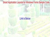 Smart Application Layouts for Windows Forms Sample Code Full Download (Smart Application Layouts for Windows Forms Sample Code 2015)