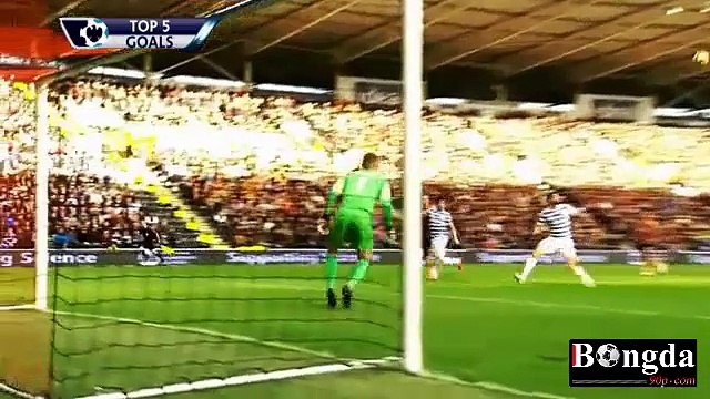 Top 5 bàn thăng đẹp vòng 26 ngoại hạng Anh