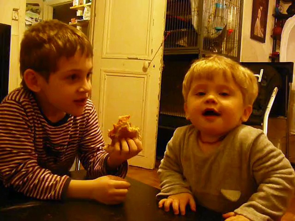 Augustin et la nourriture... ^^