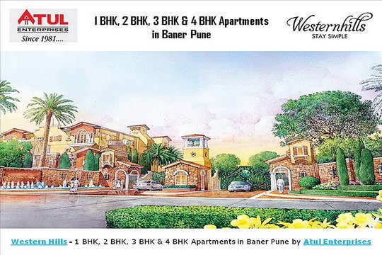 Nature unleashed at Westernhills, Pune 1BHK, 2BHK, 3BHK, and 4BHK flats in Baner Pune!