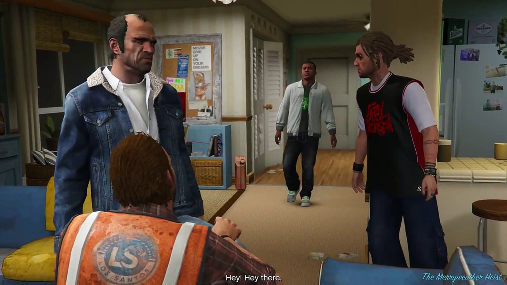 GTA 5 / GTA V Walkthrough Gameplay Part 30 - The Merryweather - Ps4