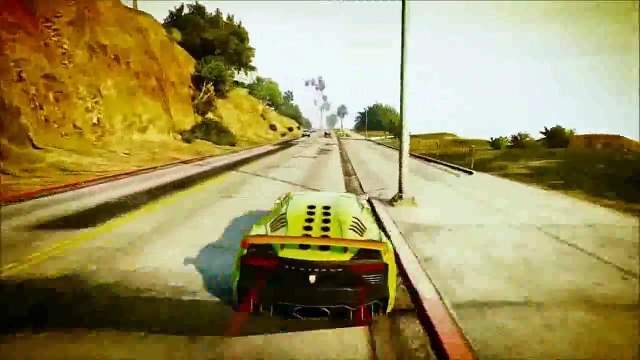 GTA 5 Stunts ZENTORNO STUNT MONTAGE! (GTA 5 DLC GTA 5 Stunts)