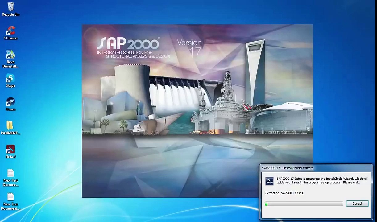 Descargar, Instalar y Registrar SAP2000 v17.1.0 - Download Sap2000 v17.1.0