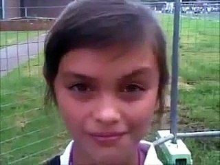 Girl with a funny talent. [original video] (half filipino _ half australian)