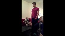 Guy Smashes His Head (Funny Video)