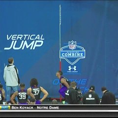 Byron Jones impressiona com salto em altura