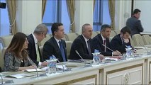 Dışişleri Bakanı Çavuşoğlu, Meclis Başkanı Esedov'la Görüştü