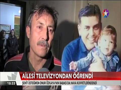 Türkiye yine yasta Şehit ailesine haber vermeye gelen subayların boynu büküktü