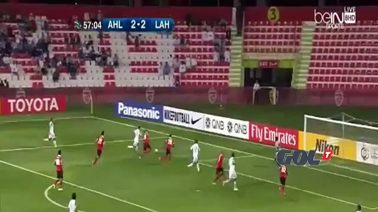 ملخص مباراة الاهلى السعودى والاهلى الاماراتى 3-3 كامل وشامل 25_02_2015 تعليق عربي HD