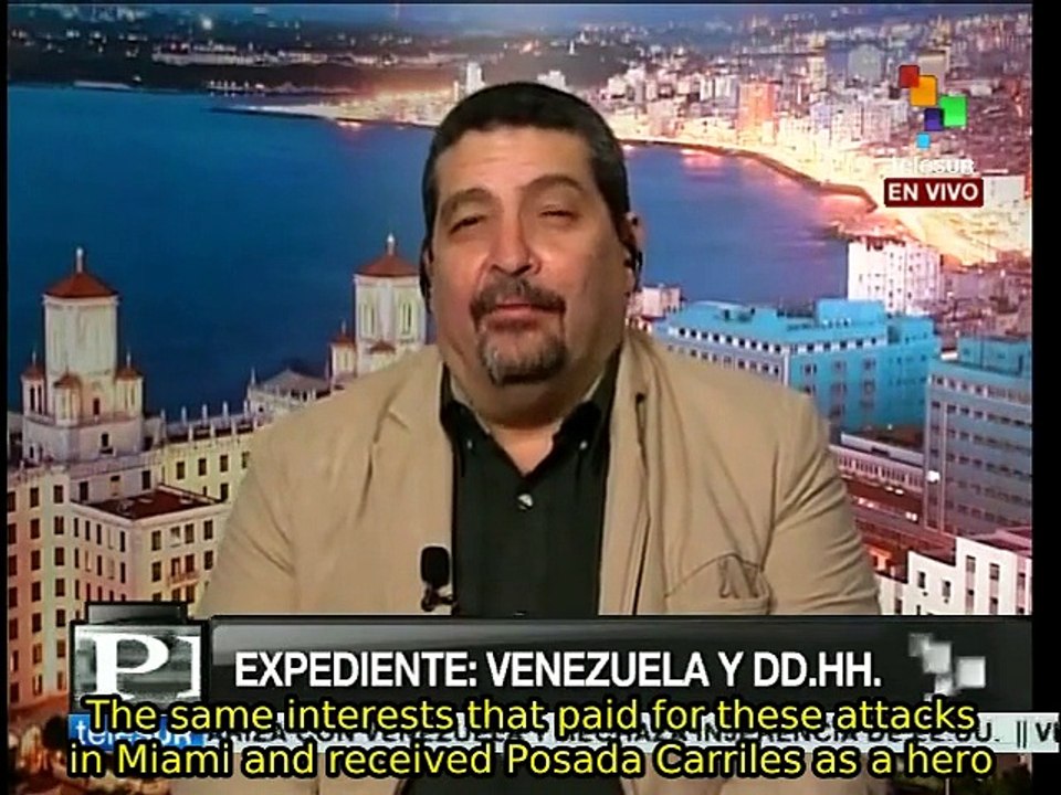 Cuban journalist says US doesn't dare move against Posada Carriles