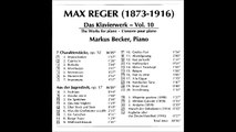 REGER Marsch der Stiftsdamen WoO VIII/16 (1914) | M.Becker | 1999