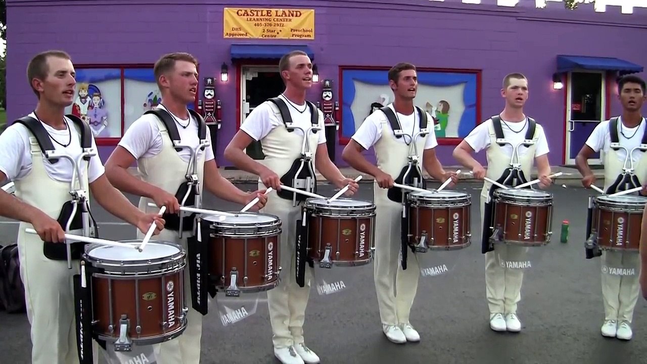 The Cadets Drumline 2014 - Snare Sectional