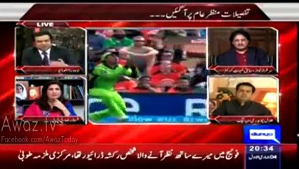 Kamran Shahid Ne Cricket Ke Sawal Pe Talal Chaudhry Ko Khari Khari Suna Di