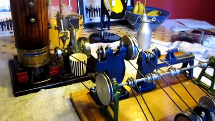 Stuart 10v steam engine plant and EKT workshop