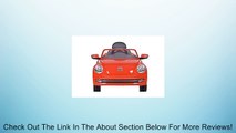 Aria Child Rollplay VW Beetle 6V Battery Ride-On Vehicle, Red Review