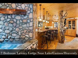 7 Bedroom Luxury Lodge Near Lake Casinos Heavenly