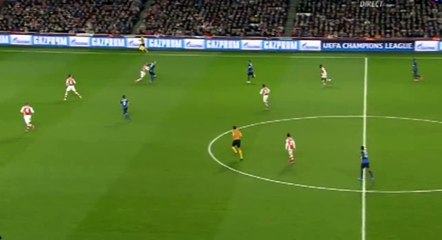 Geoffroy Kondogbia Goal Arsenal 0 - 1 Monaco Champions League 25-2-2015