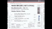 REGER Mariä Wiegenlied, Klavierstück Op.76/52 (1915) | M.Becker | 2000