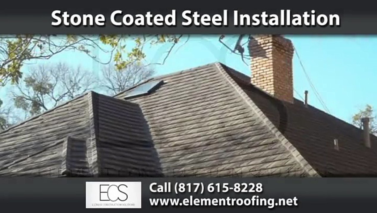 Stone Coated Steel Roofing Arlington and Fort Worth | ECS Element Construction