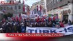 Türk İş'ten tabutlu kıdem tazminatı eylemi